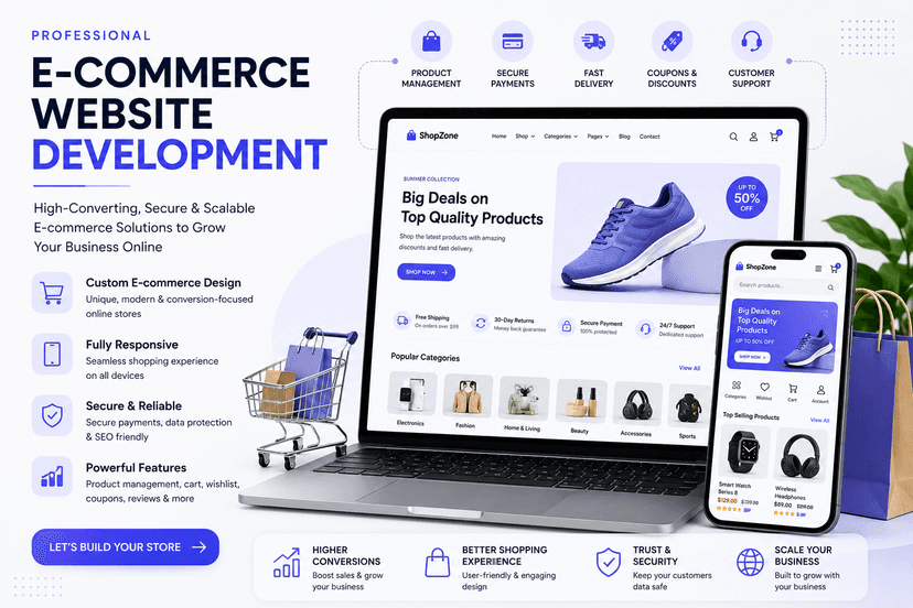 Ecommerce Website Development
